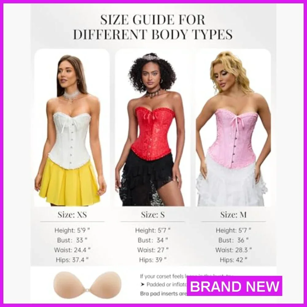 Lace Bustier Corset Top Shapewear Bodysuit Y2K Elegant Push Up Hourglass